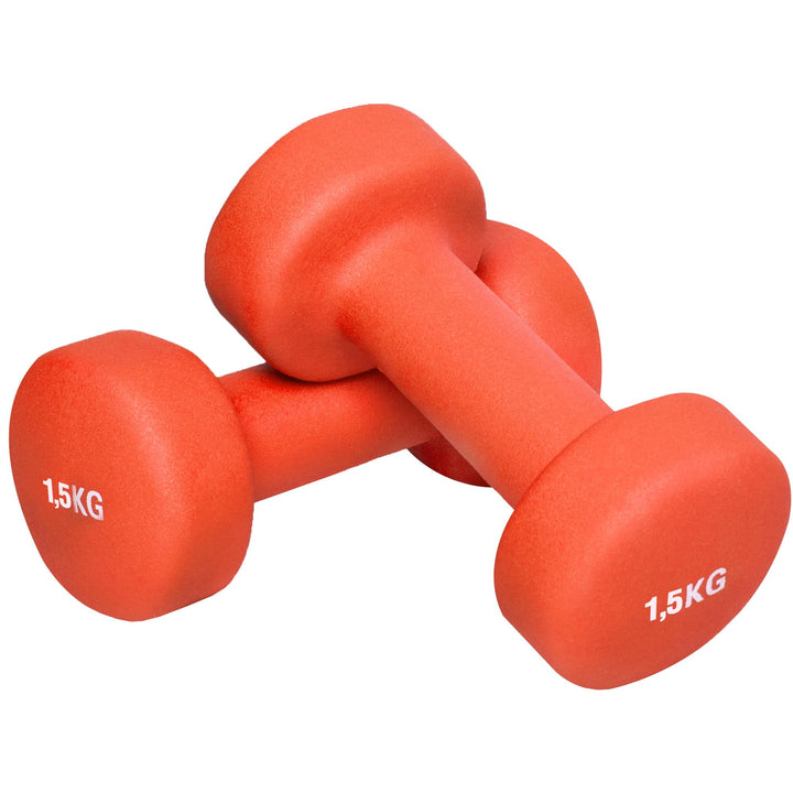 Set de gantere fixe pentru Aerobic 10 KG - Gorilla Sports Ro