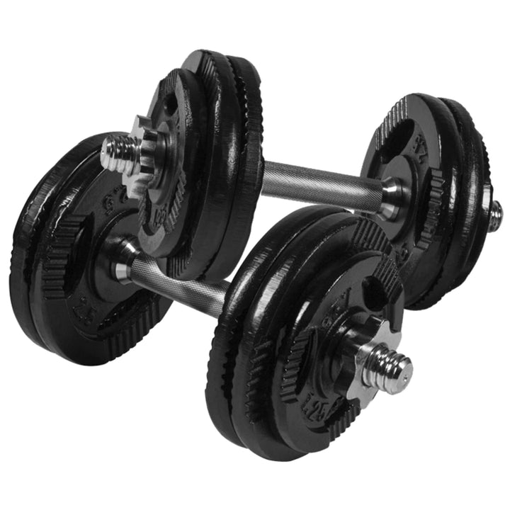 Set de gantere cu grip din fontă 30 kg - Gorilla Sports Ro