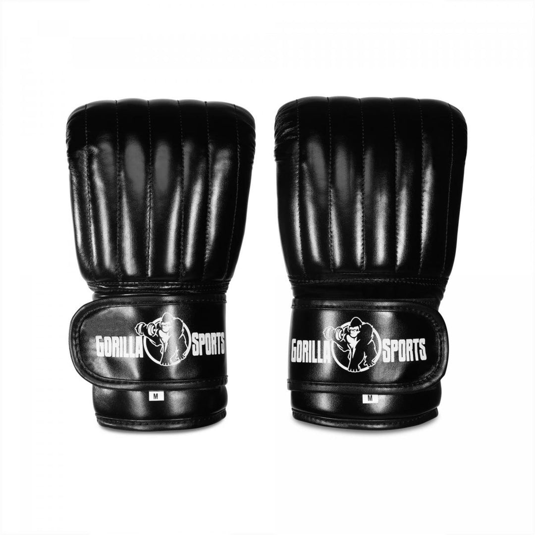 Manusi de box usoare pe negru - Gorilla Sports Ro