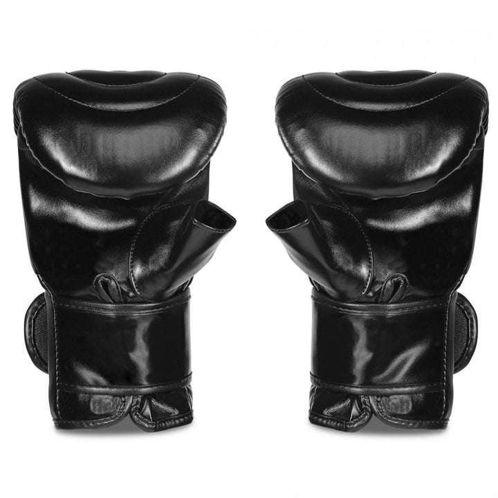 Manusi de box usoare pe negru - Gorilla Sports Ro