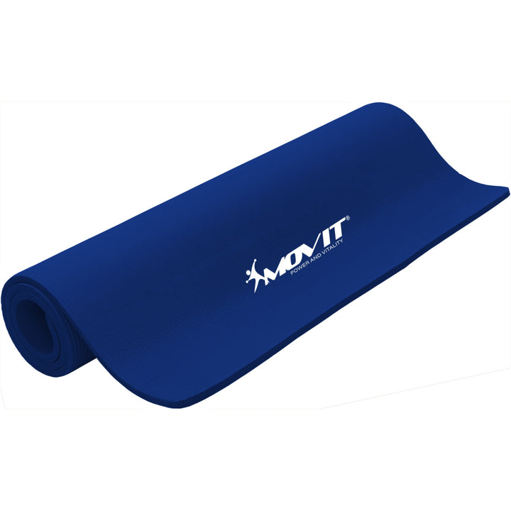 MOVIT® Gymnastikmatte, 190x60x1,5cm, Royalblau - Gorilla Sports Ro