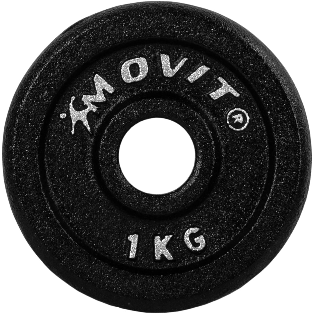 Set 4 x 1 Kg discuri, MOVIT®, 4 kg, fonta - Gorilla Sports Ro