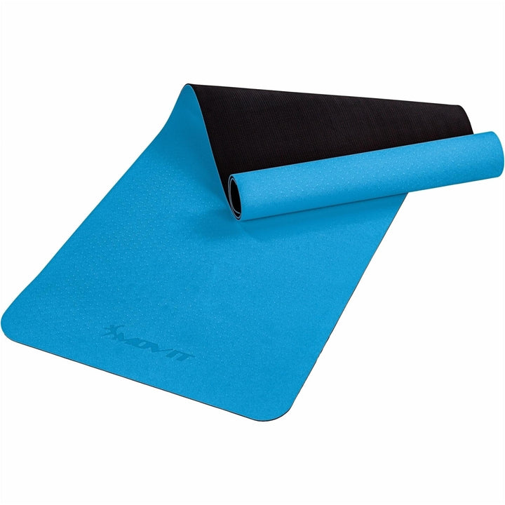 Covoras de gimnastica, MOVIT®, 190 x 100 x 0,6cm, albastru deschis - Gorilla Sports Ro