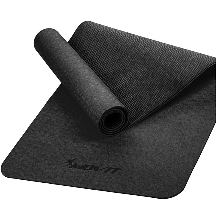 Covoras de gimnastica, MOVIT®, 190 x 60 x 0,6cm, gri - Gorilla Sports Ro