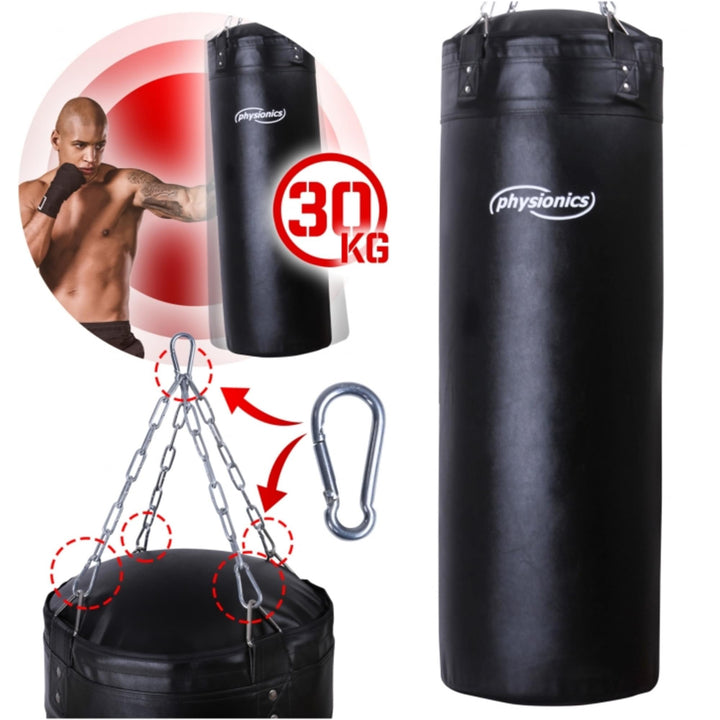 Sac de box Physionics pentru adulti 120 cm 30 kg - Gorilla Sports Ro