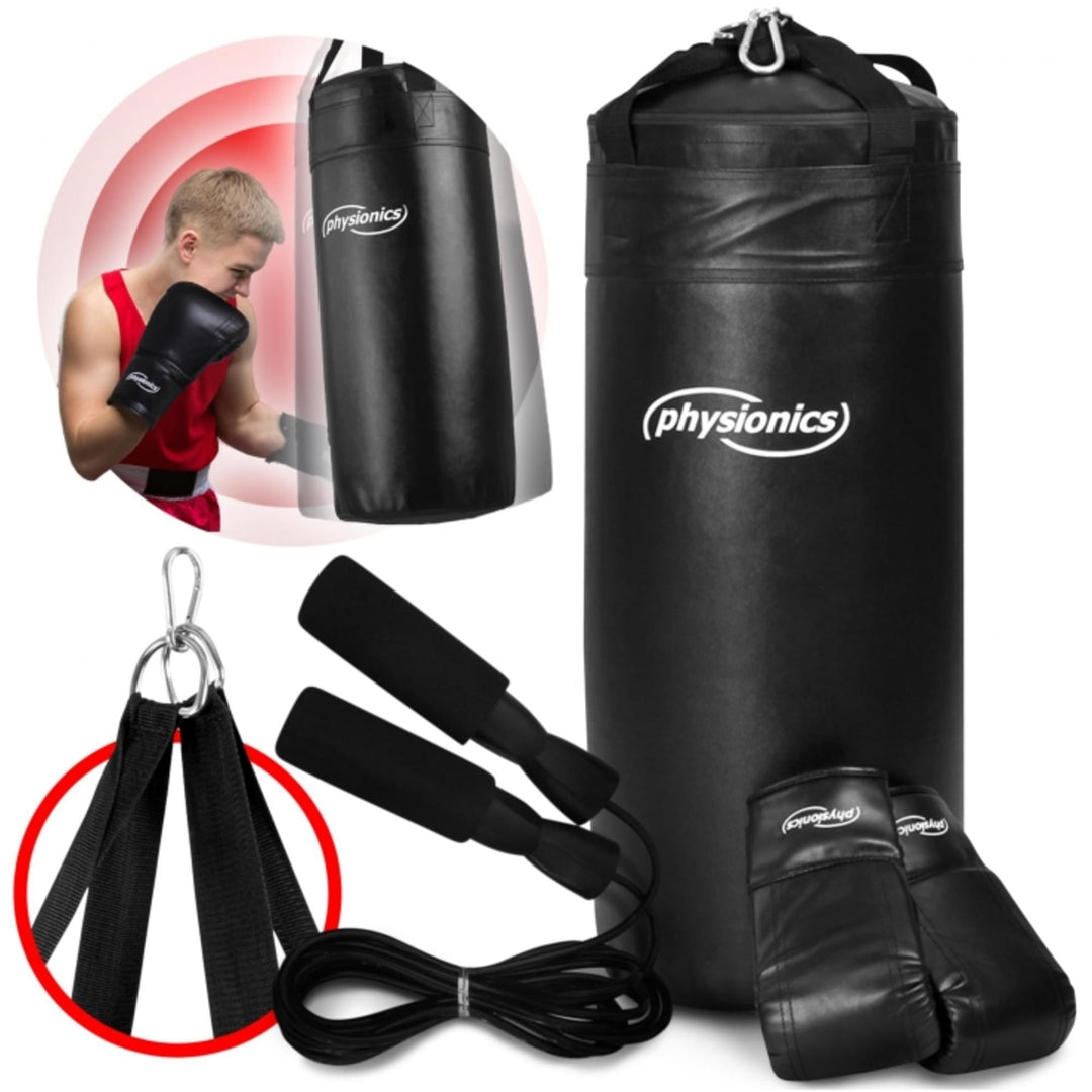 Set manusi box + sac box copii, Physionics - Gorilla Sports Ro