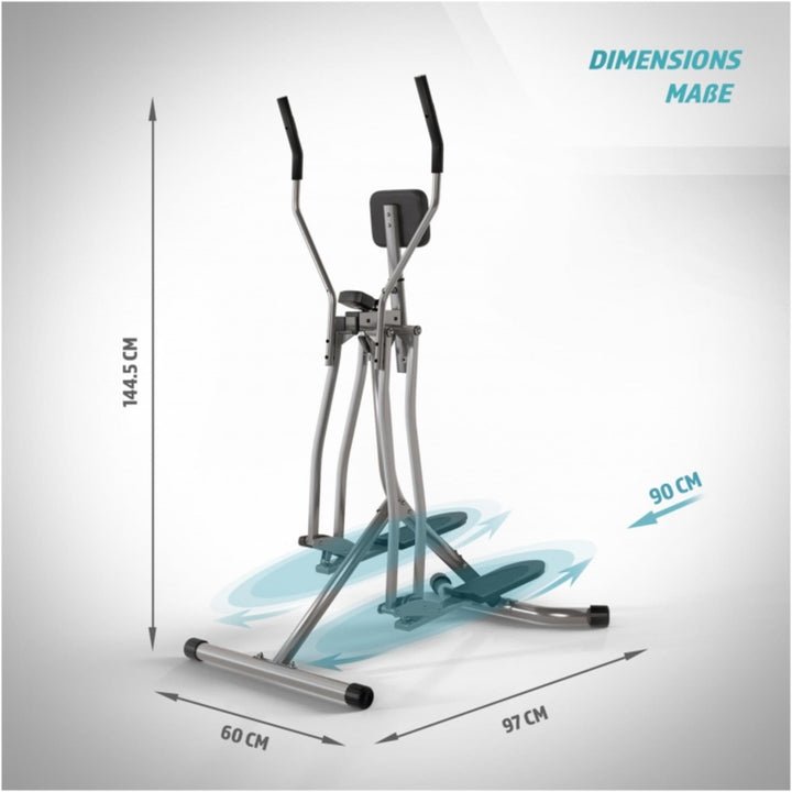 Bicicleta eliptica cu display LCD, Crosstrainer Physionics - Gorilla Sports Ro