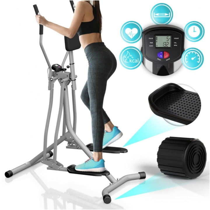 Bicicleta eliptica cu display LCD, Crosstrainer Physionics - Gorilla Sports Ro