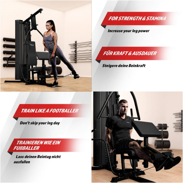 Aparat Multifunctional HomeGym, Physionics - Gorilla Sports Ro