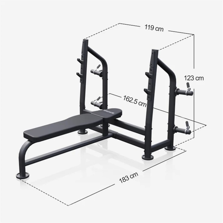 Banca reglabila + set greutati 90 kg