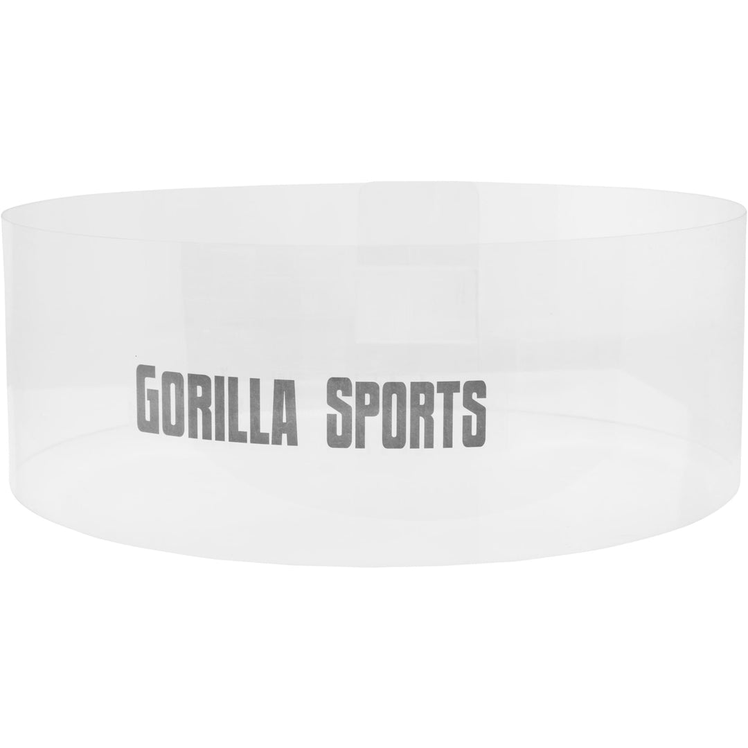 Suport pentru minge de exercițiu transparent - Gorilla Sports Ro