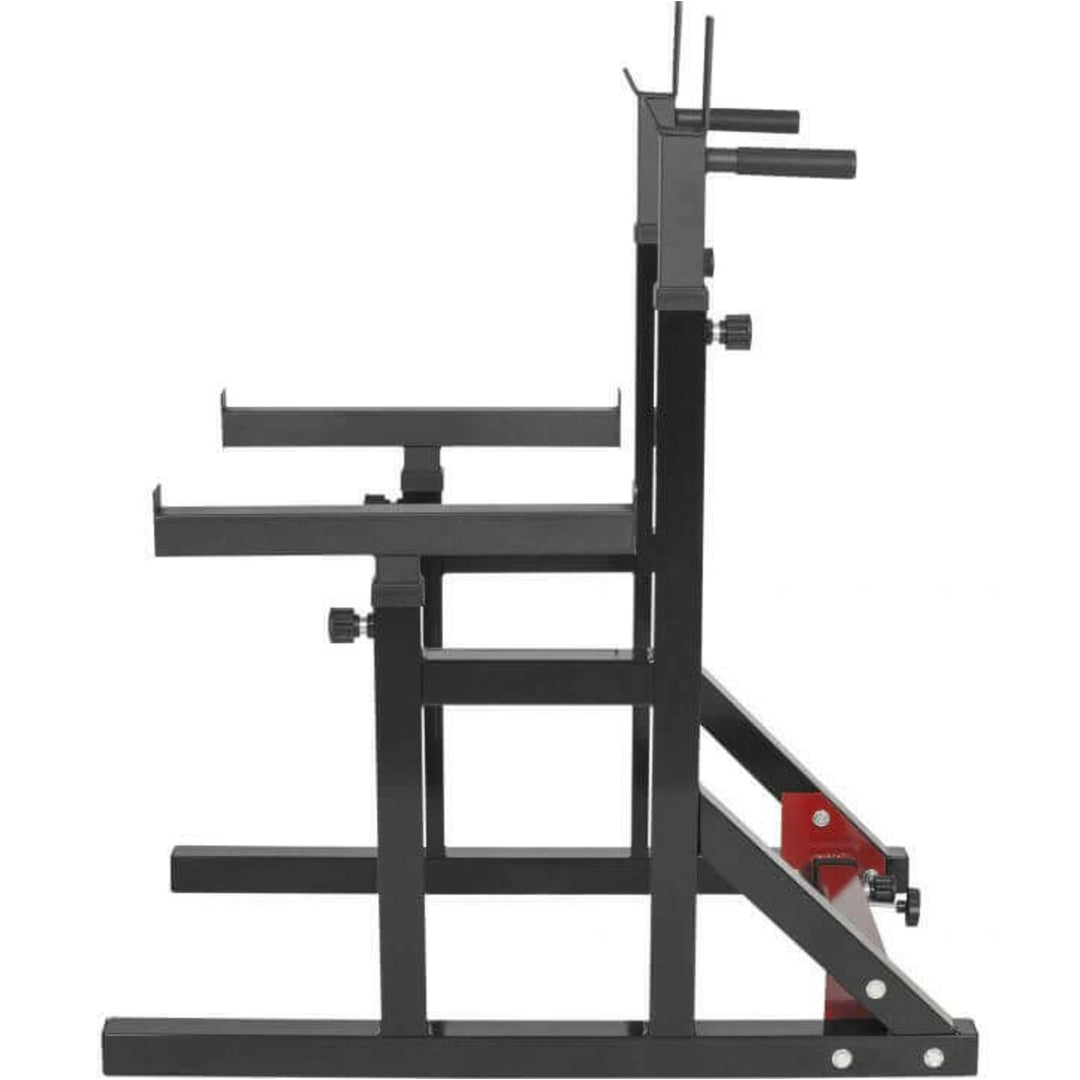 Squat Rack cu set de bare Olympia Bumper Plate 170 kg - Gorilla Sports Ro