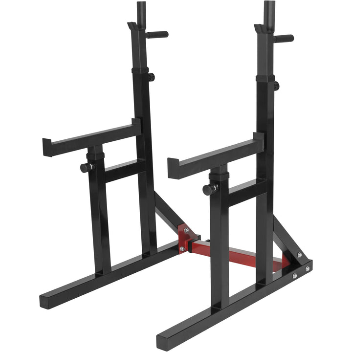 Squat Rack cu set de bare Olympia Bumper Plate 170 kg - Gorilla Sports Ro