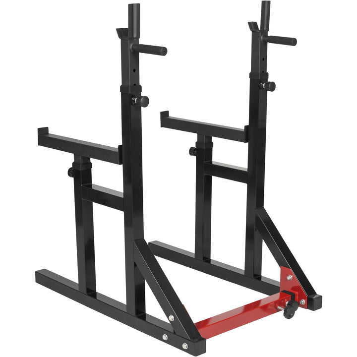 Squat Rack cu set de bare Olympia Bumper Plate 170 kg - Gorilla Sports Ro