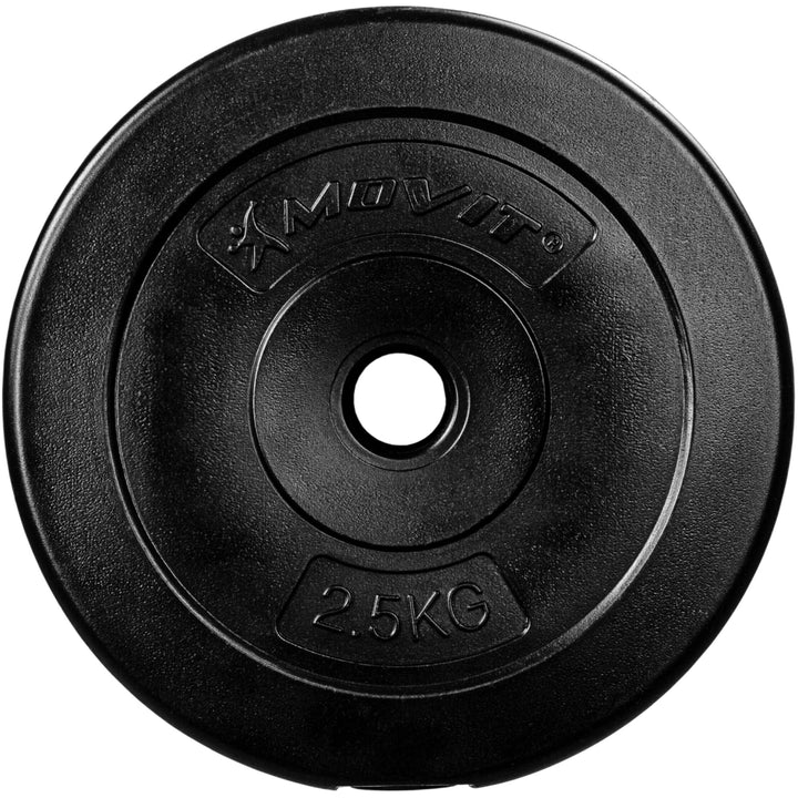 Gantera, MOVIT®, 15 kg, negru - Gorilla Sports Ro