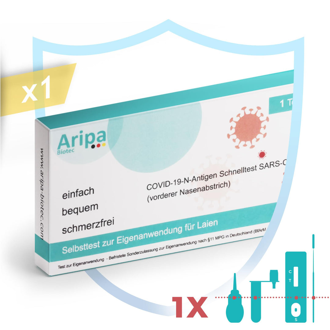 Test rapid Aripa Antigen Covid 19, pentru uz profesional, 1 bucata , MADE IN EU
