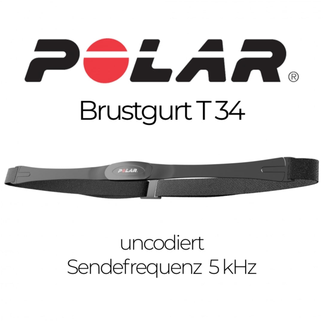 Curea de frecvență cardiacă Polar T34 dimensiunea L - Gorilla Sports Ro